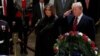 Rais Trump na mkewe watoa heshima zao kwa Bush 41