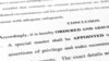 A page from the order granting a request by former President Donald Trump's legal team to appoint a special master to review documents seized by the FBI during a search of his Mar-a-Lago estate is photographed, Sept. 5, 2022. 