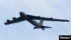 미 공군의 B-52 전략폭격기.