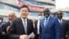 FILE - Former Chinese foreign minister, Qin Gang, left, attends an event in Addis Ababa, Ethiopia, on Jan. 11, 2023. China removed the outspoken official from office on July 25, 2023.