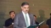FILE - Pakistan's caretaker Prime Minister Anwaar-ul-Haq Kakar takes the oath of office, in Islamabad, Pakistan, Aug. 14, 2023. (Press Information Department/Handout via Reuters)