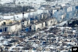 Baxmut, Ukraina, 13-fevral, 2023