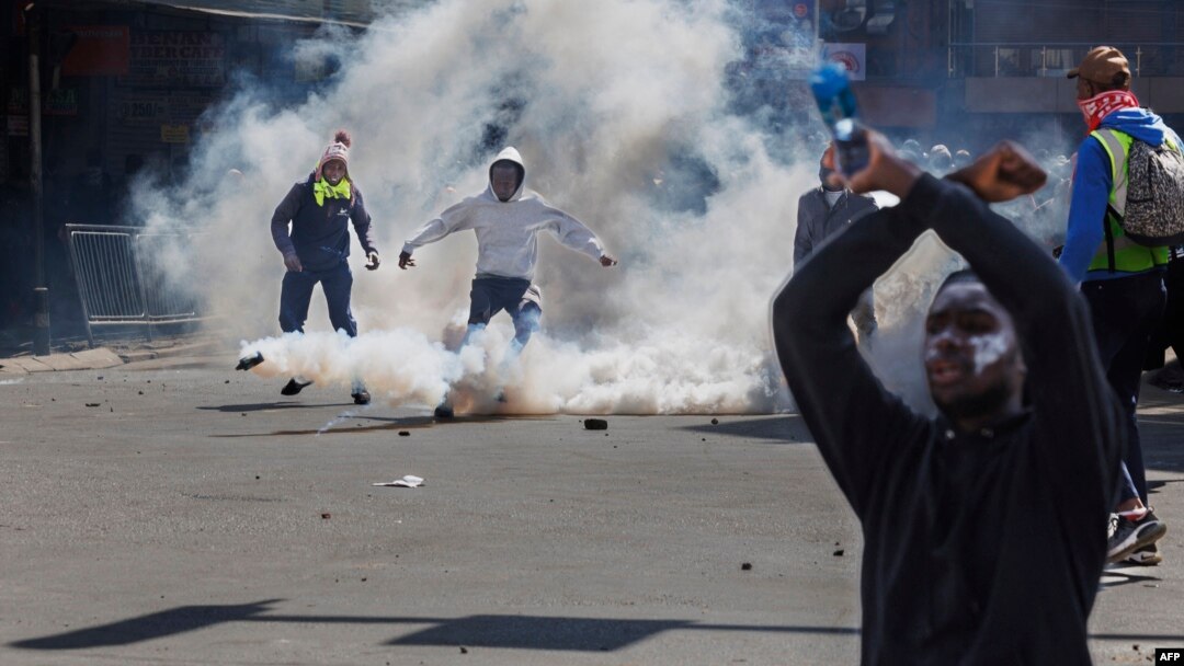 KENYA-UNREST-DEMONSTRATION