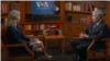 Retired General Frank McKenzie speaks with VOA's Pentagon correspondent Carla Babb, June 10, 2024. McKenzie said President Joe Biden picked the “worst of all possible worlds” when deciding how to withdraw U.S. forces from Afghanistan.