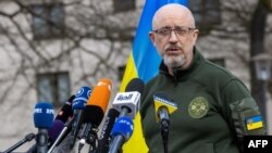 资料照：乌克兰国防部长奥列克西·列兹尼科夫（Oleksii Reznikov）