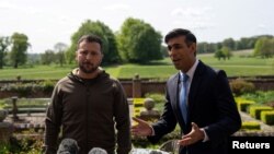 Ukraina va Britaniya rahbarlari