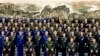 中国领导人习近平在全国人大会议期出席解放军和武警部队代表团全体会议。（2023年3月8日）
