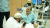 Qaid Farhan Alkadi, a Bedouin Israeli hostage kidnapped in the October 7 Hamas attack, is reunited with a loved one, at Soroka Medical Center in Beersheba, Israel, Aug. 27, 2024. (Government Press Office/Yossi Ifergan/Handout via Reuters)