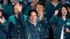 FILE - The ruling Democratic Progressive Party presidential candidate William Lai waves during the party congress of the ruling Democratic Progressive Party in Taipei, July 16, 2023.