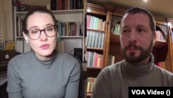 Український документаліст, лауреат Пулітцерівської премії Мстислав Чернов спілкується із журналісткою Голосу Америки.
