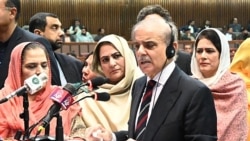 Shehbaz Sharif was elected Pakistan’s prime minister for a second term.