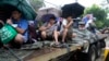Người dân được di rời tới nơi an toàn sau khi bão Yagi đổ bộ vào Philippines hôm 2/9.