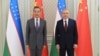 O‘zbekiston rahbari Shavkat Mirziyoyev Xitoy Tashqi ishlar vaziri Van I bilan, Toshkent, 28-iyul, 2022