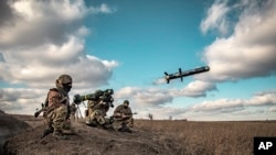 Протитанкові системи FGM-148 Джавелін під час навчань української армії