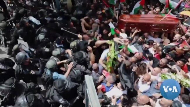 Palestinians Outraged Over Israeli Police Behavior at Journalist Funeral