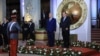 En su primera parada de una gira por Centroamérica y Cuba, el presidente de México, Andrés Manuel López Obrador, se reunió con su homólogo Alejandro Giammattei. [Foto: Presidencia de Guatemala]