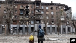 Маріуполь, 16 квітня, 2022. (AP Photo/Alexei Alexandrov)
