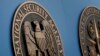 (File) A sign outside the National Security Administration (NSA) campus in Fort Meade, Maryland..