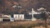 지난 2021년 4월 중국 단둥에서 바라본 북한 신의주.