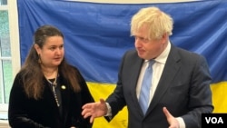 Колишній прем'єр-міністр Великобританії Борис Джонсон у Вашингтоні закликав надати Україні усе спорядження, яке їй необхідно. 