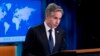 Secretary of State Antony Blinken speaks at a news conference at the State Department in Washington, July 27, 2022. The Biden administration has offered a deal to Russia aimed at bringing home WNBA star Brittney Griner and another jailed American, Paul Whelan.