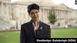 Представниця президента України в АР Крим Таміла Ташева
