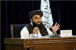 Tolibon so'zlovchisi Zabuhulloh Mujohid