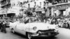 FILE - Britain's Queen Elizabeth II and Pakistan's President Ayub Khan acknowledge cheers as they ride in a motorcade through Karachi, Pakistan, Feb. 1, 1961. 