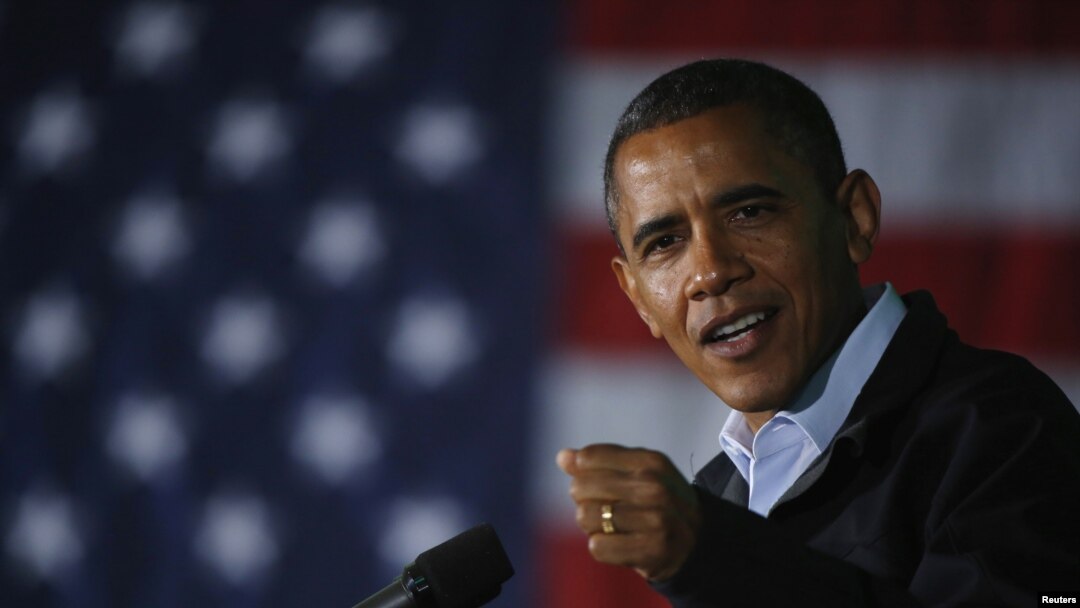 Obama speaking in Ohio
