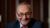 Senate Minority Leader Chuck Schumer (D-NY) listens as he meets virtually with retired U.S. General Lloyd Austin, nominated by President-elect Joe Biden to be his Secretary of Defense, at the Capitol in Washington, Dec. 15, 2020.