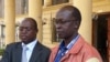 Defense attorney Kibe Mungai (l) and Walter Barasa (r) (Credit- James Shimanyula)
