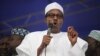 Muhammadu Buhari, former military ruler and Presidential candidate for the Congress for Progressive Change (CPC), speaks during the flag-off of the presidential campaign at Mapo square, Ibadan, south-west Nigeria, March 14, 2011. (Reuters Image)