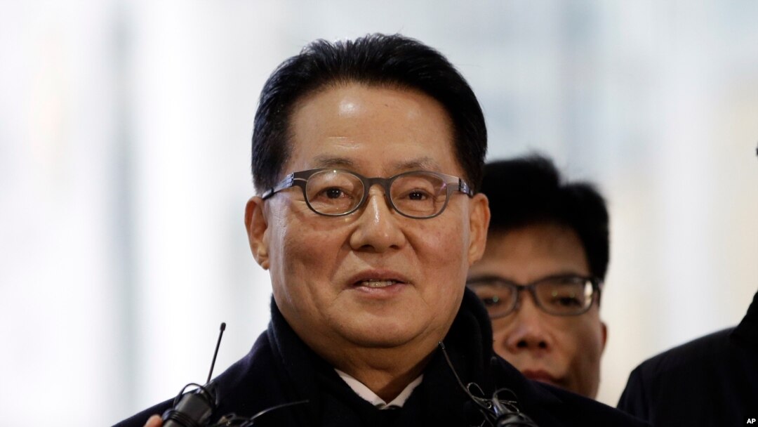 박지원 한국 국가정보원장.