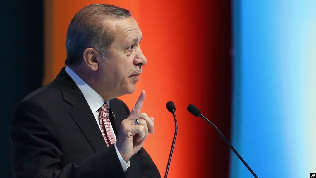 Turkiya rahbari Rajab Toyyib Erdog'an Vashington bilan hozir aloqani uzgan 