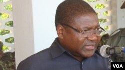 Candidato presidencial da Frelimo, Filipe Nyusi 