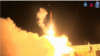 An Arrow 3 anti-missile interceptor, jointly developed by the Israeli and U.S. governments, is test-fired from central Israel on February 19, 2018. Officials of both governments said the interceptor successfully reached a simulated target outside of the Earth's atmosphere (screen grab from Israeli Defense Ministry video).