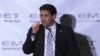 Israeli Ambassador to the US Ron Dermer speaks at a dinner held by the Endowment for Middle East Truth in Washington, June 14, 2017