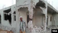 Mesquita destruída em Luanda