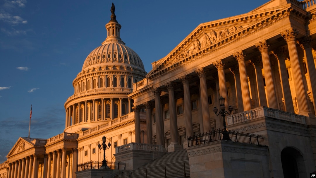 FILE - The morning sun illuminates the U.S. Capitol in Washington, Sept. 30, 2013. House Republicans unveiled a spending bill Saturday that would keep federal agencies funded through Sept. 30.