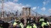 Pro- and Anti-Police Marchers Clash in New York City    