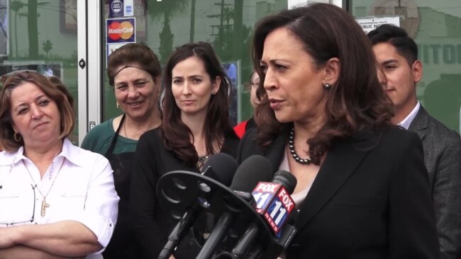 US Senator Harris: Trump Immigration Policy 'Is Going Backward'