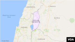 G'o'lan tepaliklari xaritasi