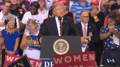 Themes From President Trump's Phoenix Rally