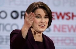 Senator Eymi Klobuchar beshinchi o'rinda bo'lsa-da, hamon poygada