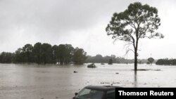 A severe flood event affecting the state of New South Wales is seen in Sydney March 23, 2021.
