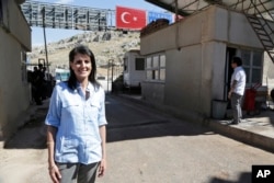 Nikki Heyli Turkiya-Suriya chegarasida, may, 2017