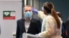 Passengers disembark from the first Qantas flight from Melbourne in Sydney, Nov. 22, 2020.