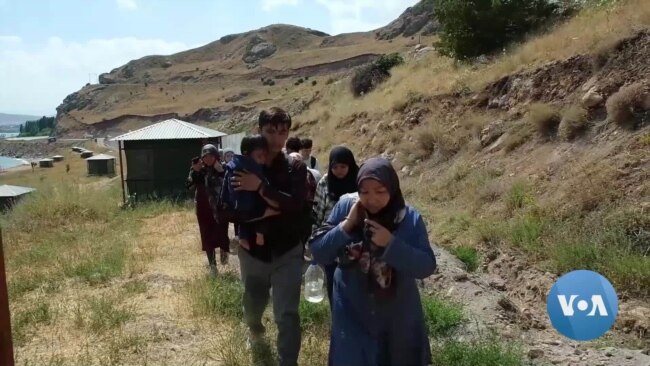 More Afghans Arrive in Turkey After Rough Journey Triggered by Taliban Violence 