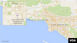 UCLA, in Los Angeles, California