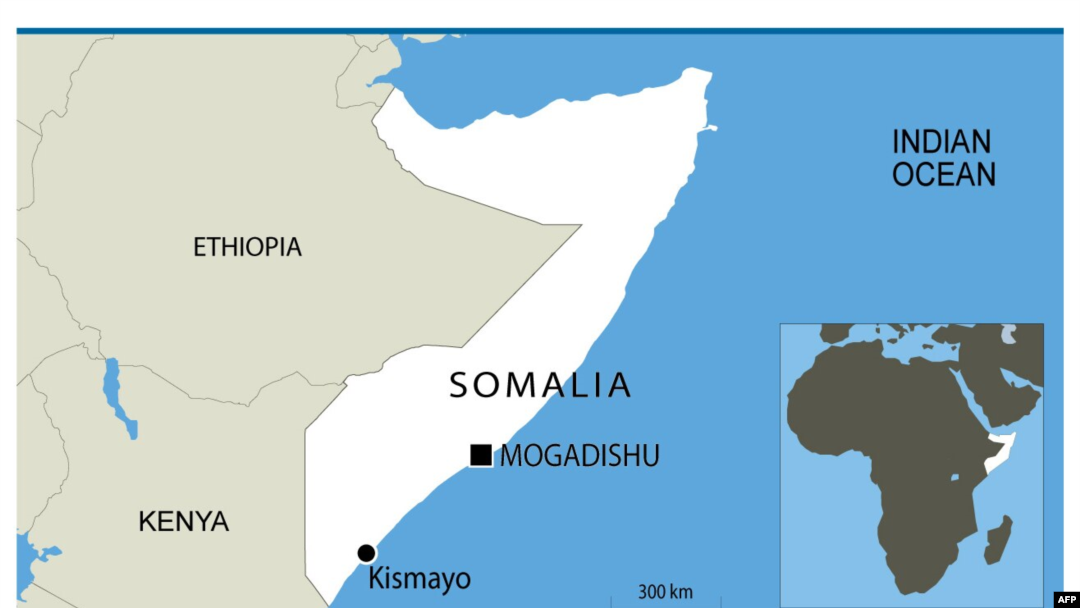 Ramani ya Somalia